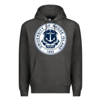 Charcoal Heather University Of Rhode Island Premium Hoodie - linhVisuals