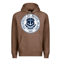 Chestnut University Of Rhode Island Premium Hoodie - linhVisuals