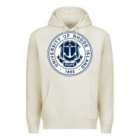 Oatmeal Heather University Of Rhode Island Premium Hoodie - linhVisuals