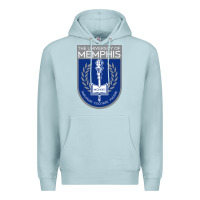 Blue Mist University Of Memphis Premium Hoodie - linhVisuals