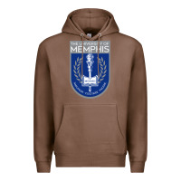 Chestnut University Of Memphis Premium Hoodie - linhVisuals