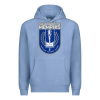 Colony Blue University Of Memphis Premium Hoodie - linhVisuals