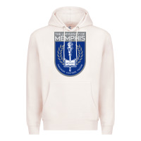 Pale Pink University Of Memphis Premium Hoodie - linhVisuals