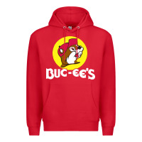 Red bucc ee's tshirt Premium Hoodie - linhVisuals