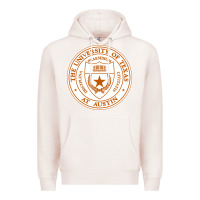 Pale Pink University Of Texas At Austin Premium Hoodie - linhVisuals