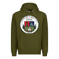 Army Green Upr At Arecibo Premium Hoodie - linhVisuals