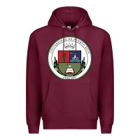 Burgundy Upr At Arecibo Premium Hoodie - linhVisuals