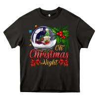 Asphalt oh christmas night snow globe Heavy Core Tee - BundleAndBundleShop