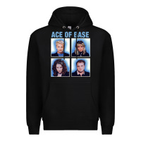 Black vintage Ace Of The Base Premium Hoodie - linhVisuals
