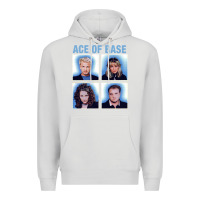 Dove Grey vintage Ace Of The Base Premium Hoodie - linhVisuals