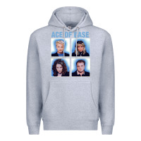 Heather Grey vintage Ace Of The Base Premium Hoodie - linhVisuals