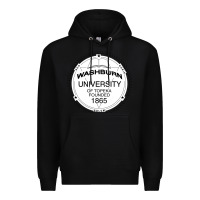 Black Washburn University Premium Hoodie - linhVisuals