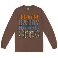 Chestnut husband daddy protector hero Long Sleeve Tee - Artiststas