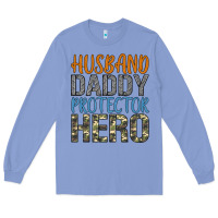 Colony Blue husband daddy protector hero Long Sleeve Tee - Artiststas