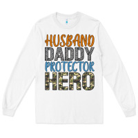 White husband daddy protector hero Long Sleeve Tee - Artiststas