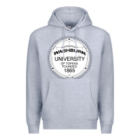 Heather Grey Washburn University Premium Hoodie - linhVisuals