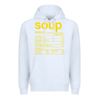 White soup nutrition facts funny thanksgiving christmas food Premium Hoodie - linhVisuals