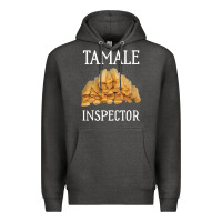 Charcoal Heather tamale inspector mexican holiday christmas food Premium Hoodie - linhVisuals
