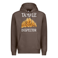 Coffee tamale inspector mexican holiday christmas food Premium Hoodie - linhVisuals