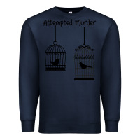 Navy Attempted Murder Premium Sweatshirt - Bettercallsaul