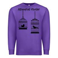 Purple Attempted Murder Premium Sweatshirt - Bettercallsaul