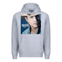 Heather Grey dustin lynch gayanya kul Premium Hoodie - linhVisuals