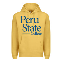 Antique Gold Peru State College Wordmark Premium Hoodie - linhVisuals