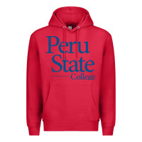 Cardinal Peru State College Wordmark Premium Hoodie - linhVisuals