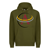 Army Green ankeny community school distric Premium Hoodie - linhVisuals