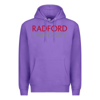 Purple Radford University Wordmark Premium Hoodie - linhVisuals