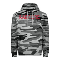 Slate Camo Radford University Wordmark Premium Hoodie - linhVisuals