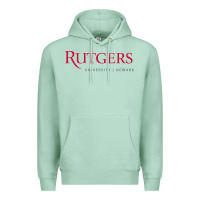 Seafoam Rutgers University Newark Logotype Premium Hoodie - linhVisuals