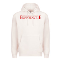 Pale Pink Siue Wordmark Premium Hoodie - linhVisuals