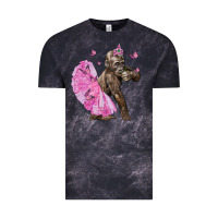 Cloud Black Baby Gorilla With Tutu Vintage Tee - LillyAllenDesigns