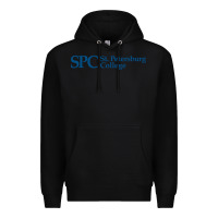 Black St. Petersburg College Premium Hoodie - linhVisuals