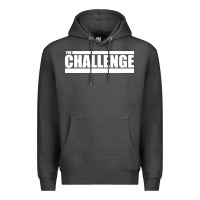 Charcoal Heather the challenge Premium Hoodie - linhVisuals