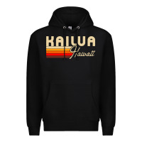 Black kailua hawaii Premium Hoodie - linhVisuals