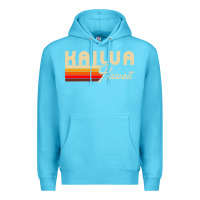 Ocean Blue kailua hawaii Premium Hoodie - linhVisuals