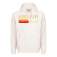 Pale Pink kailua hawaii Premium Hoodie - linhVisuals