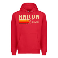 Red kailua hawaii Premium Hoodie - linhVisuals