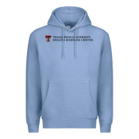 Colony Blue Texas Tech University Health Sciences Center Wordmark Premium Hoodie - linhVisuals