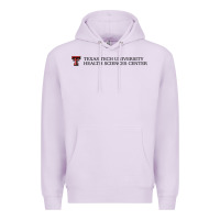 Lilac Texas Tech University Health Sciences Center Wordmark Premium Hoodie - linhVisuals
