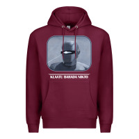 Burgundy klaatu barada nikto Premium Hoodie - linhVisuals