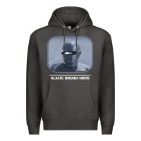 Charcoal Heather klaatu barada nikto Premium Hoodie - linhVisuals