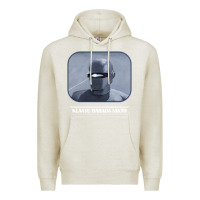 Oatmeal Heather klaatu barada nikto Premium Hoodie - linhVisuals