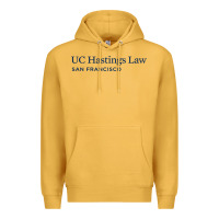 Mustard Uc Hastings Wordmark 2019 Premium Hoodie - linhVisuals