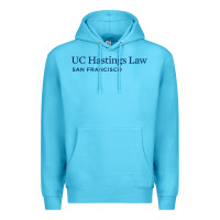 Ocean Blue Uc Hastings Wordmark 2019 Premium Hoodie - linhVisuals
