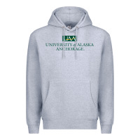 Heather Grey University Of Alaska Anchorage Premium Hoodie - linhVisuals