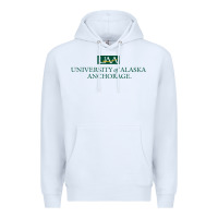 White University Of Alaska Anchorage Premium Hoodie - linhVisuals
