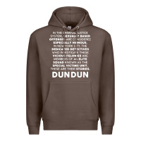 Law And Order Svu Opening Monologue Premium Hoodie | Teevron